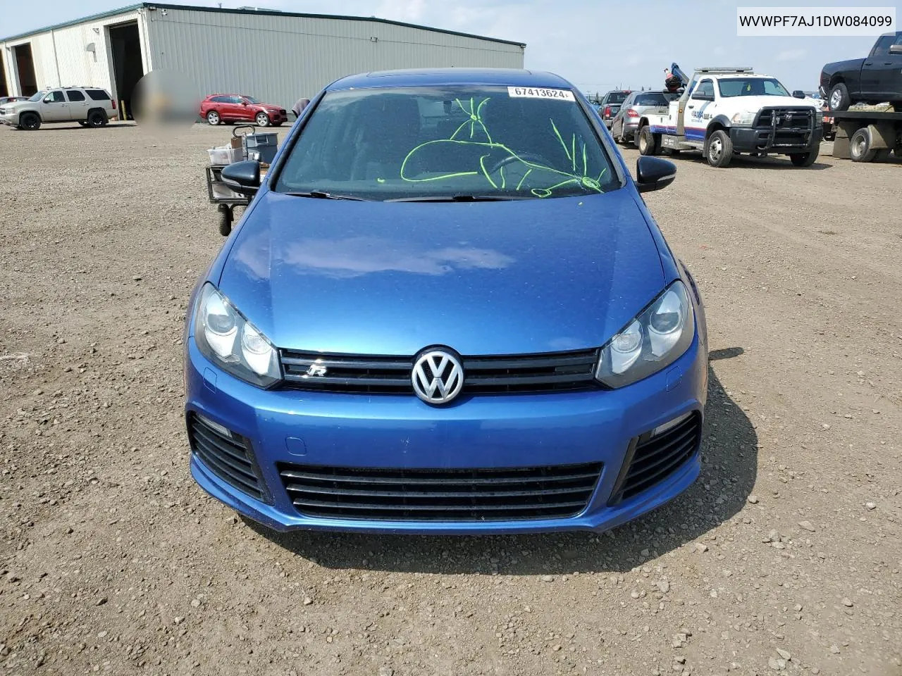 WVWPF7AJ1DW084099 2013 Volkswagen Golf R