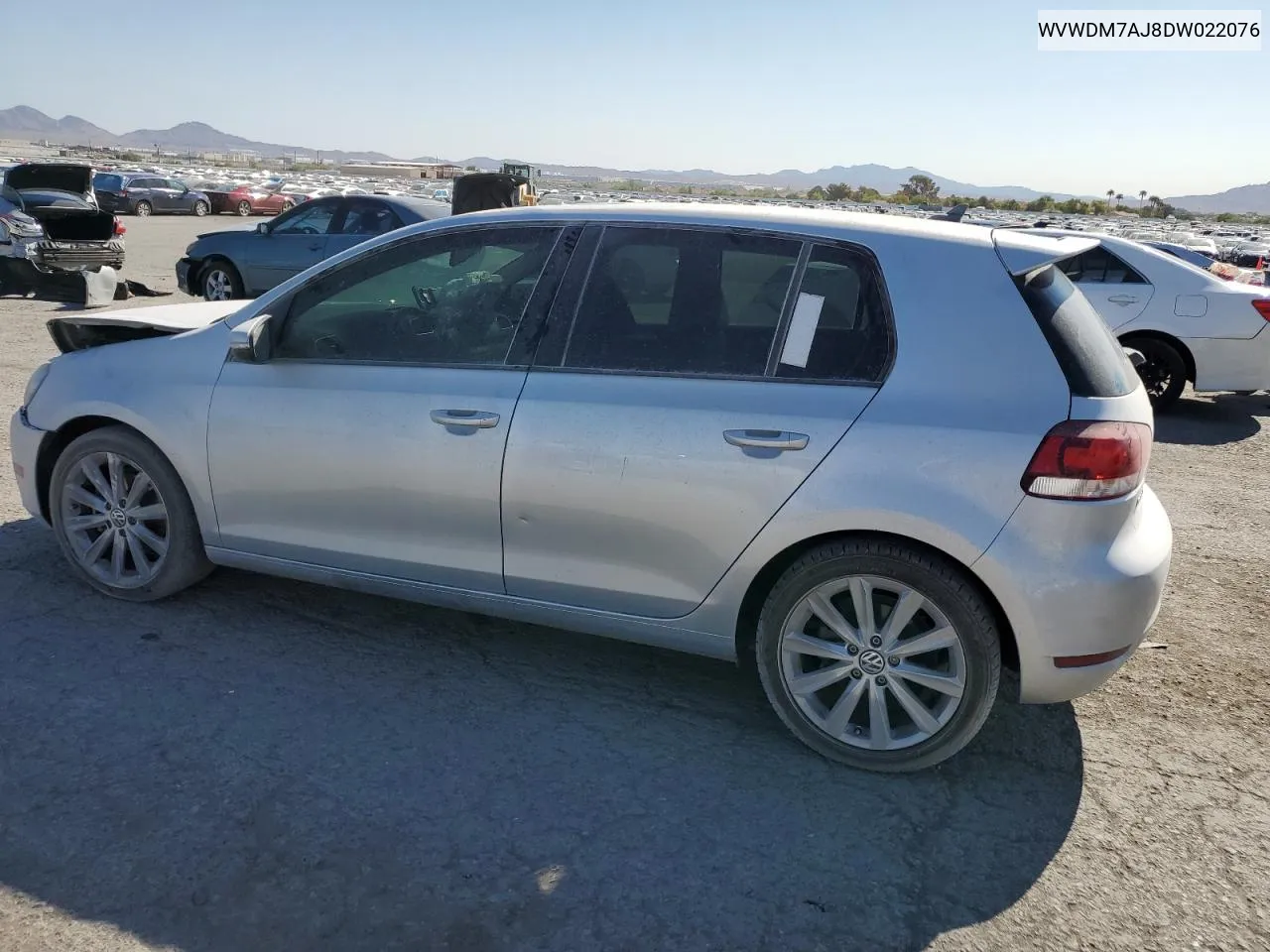 2013 Volkswagen Golf VIN: WVWDM7AJ8DW022076 Lot: 69027914