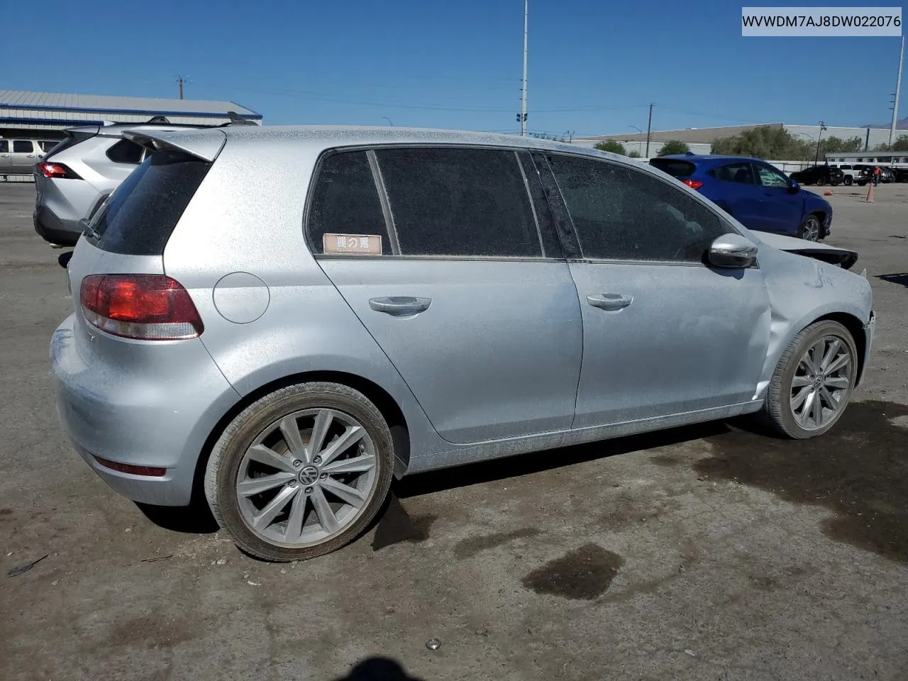 WVWDM7AJ8DW022076 2013 Volkswagen Golf