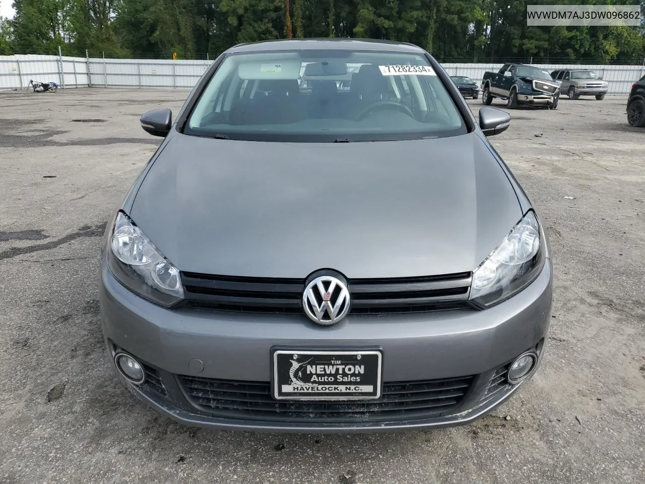 2013 Volkswagen Golf VIN: WVWDM7AJ3DW096862 Lot: 71282334