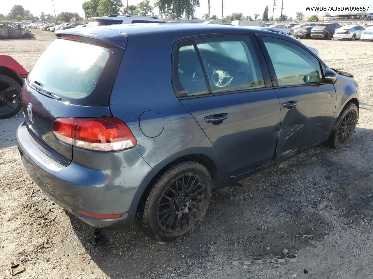 2013 Volkswagen Golf VIN: WVWDB7AJ5DW096657 Lot: 72171714