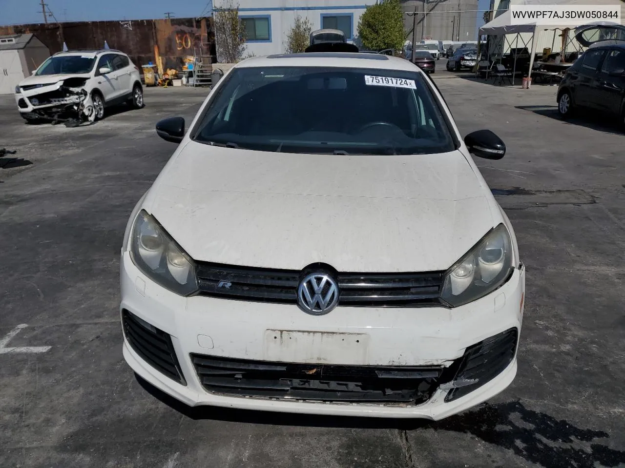 2013 Volkswagen Golf R VIN: WVWPF7AJ3DW050844 Lot: 75191724