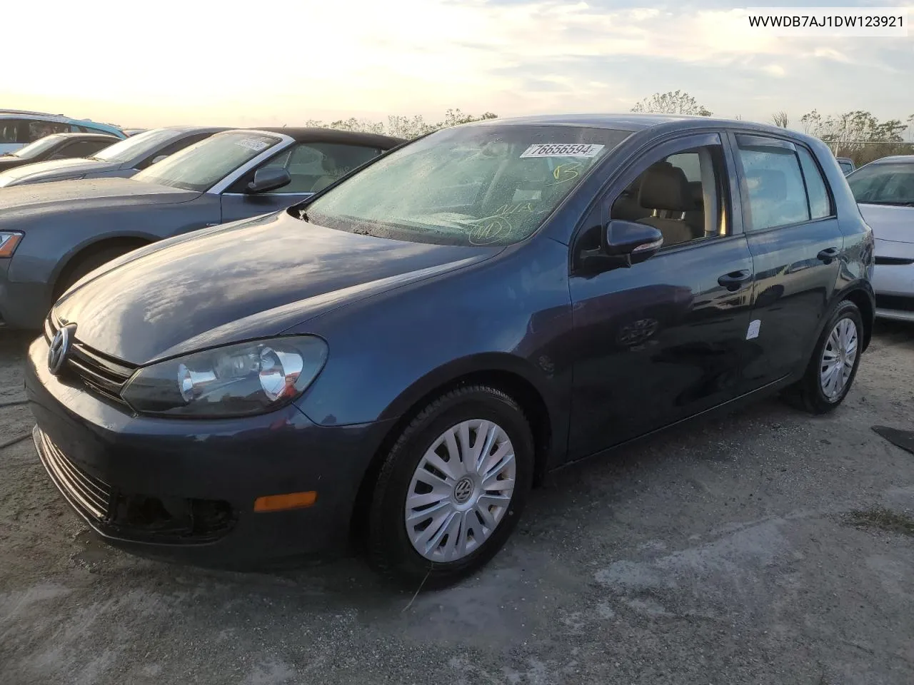 2013 Volkswagen Golf VIN: WVWDB7AJ1DW123921 Lot: 76656594