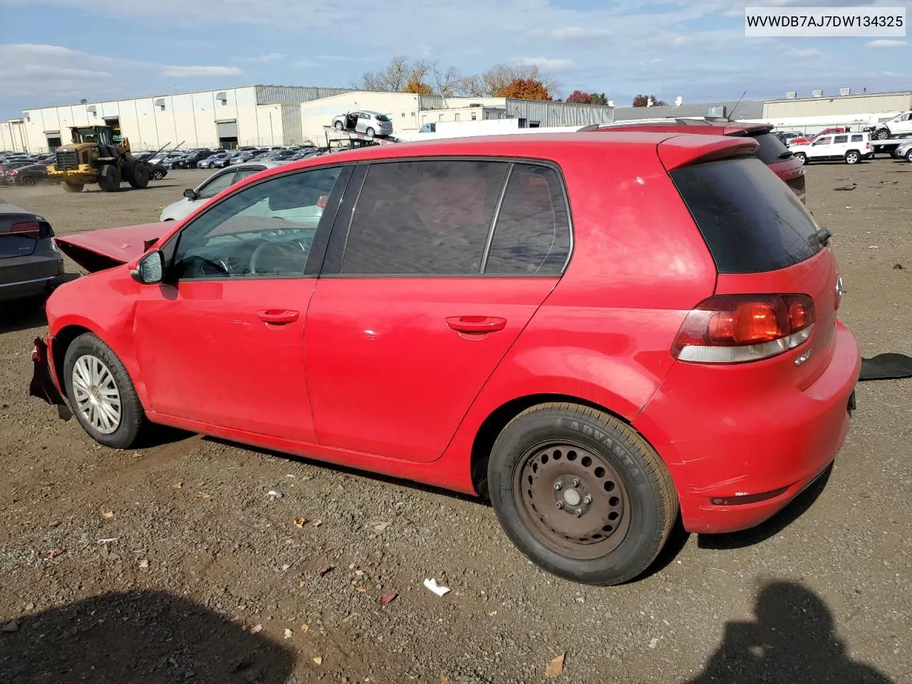 2013 Volkswagen Golf VIN: WVWDB7AJ7DW134325 Lot: 77208124