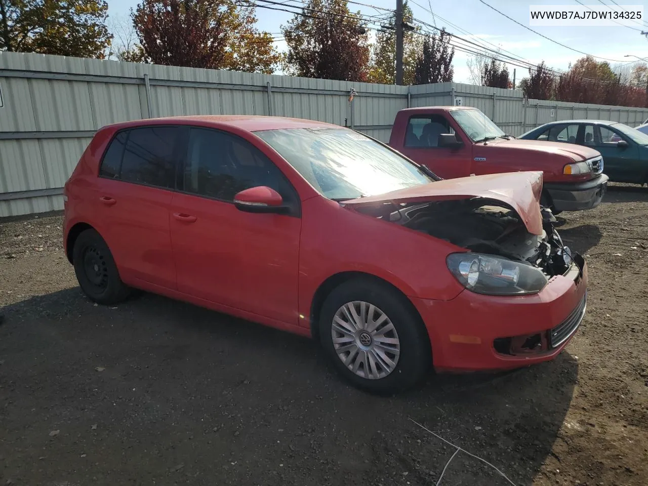 2013 Volkswagen Golf VIN: WVWDB7AJ7DW134325 Lot: 77208124