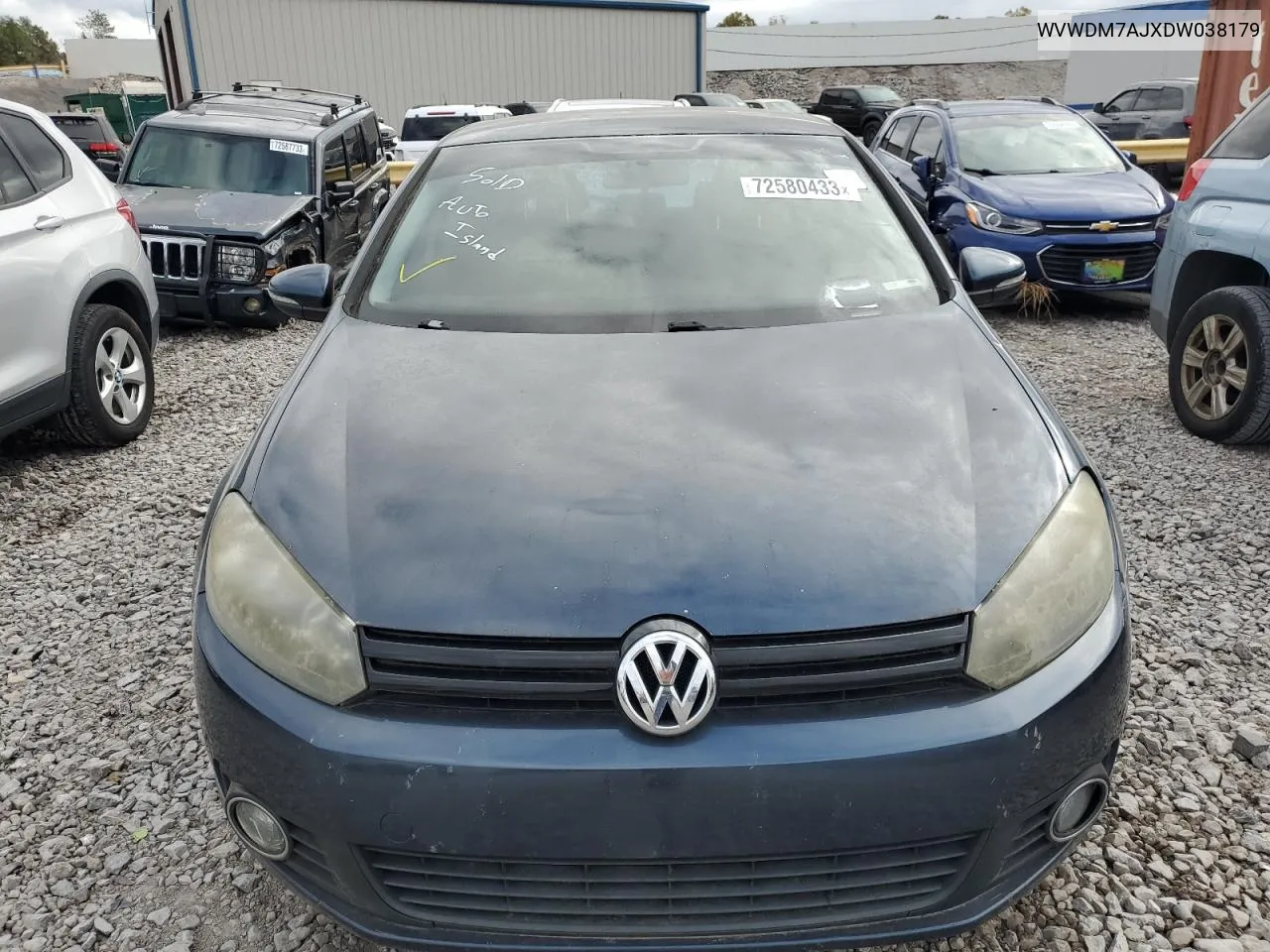 2013 Volkswagen Golf VIN: WVWDM7AJXDW038179 Lot: 77216694