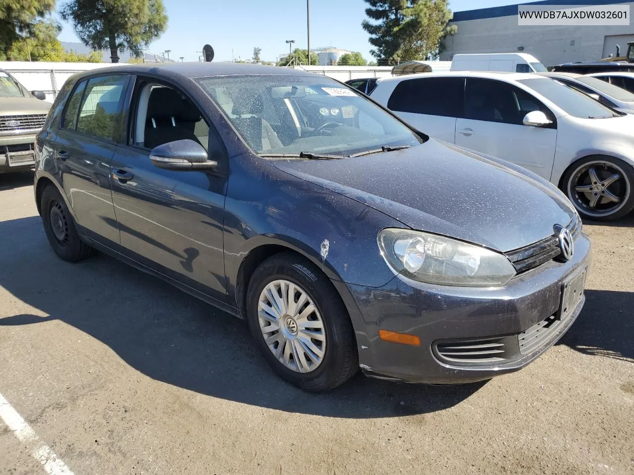 2013 Volkswagen Golf VIN: WVWDB7AJXDW032601 Lot: 77229424