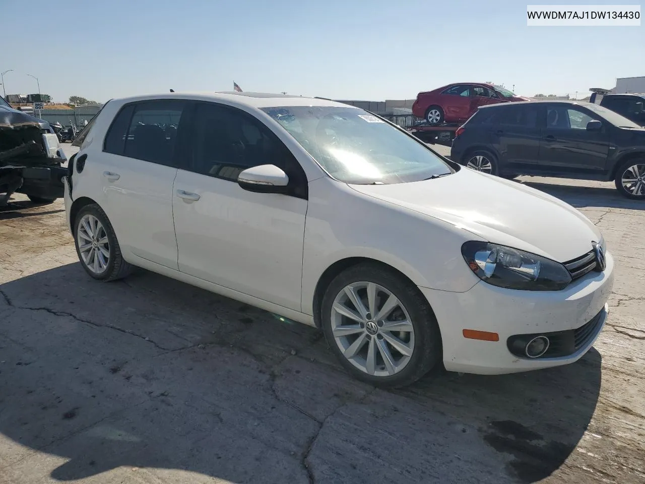 2013 Volkswagen Golf VIN: WVWDM7AJ1DW134430 Lot: 78008194