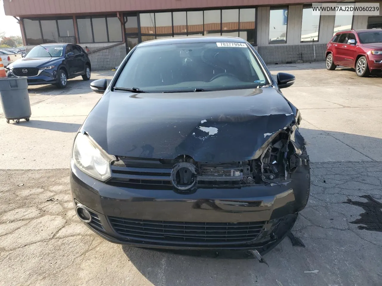 2013 Volkswagen Golf VIN: WVWDM7AJ2DW060239 Lot: 78377994