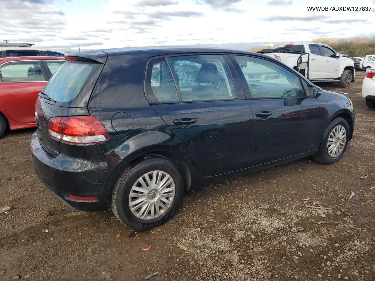 2013 Volkswagen Golf VIN: WVWDB7AJXDW127837 Lot: 80055464