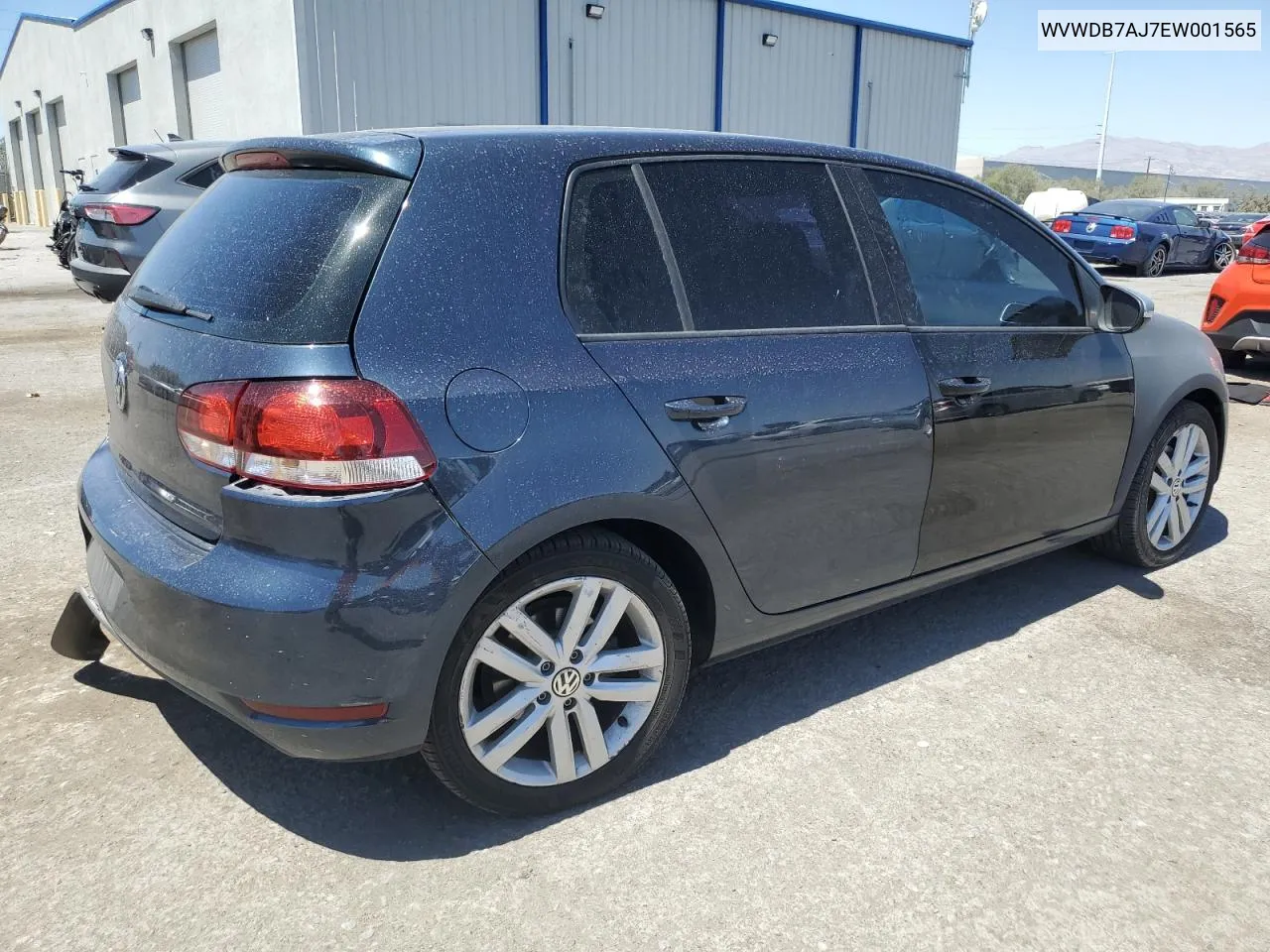 2014 Volkswagen Golf VIN: WVWDB7AJ7EW001565 Lot: 67418224