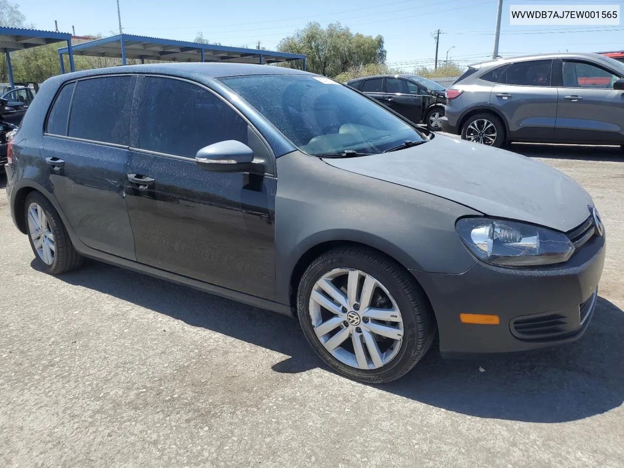 2014 Volkswagen Golf VIN: WVWDB7AJ7EW001565 Lot: 67418224