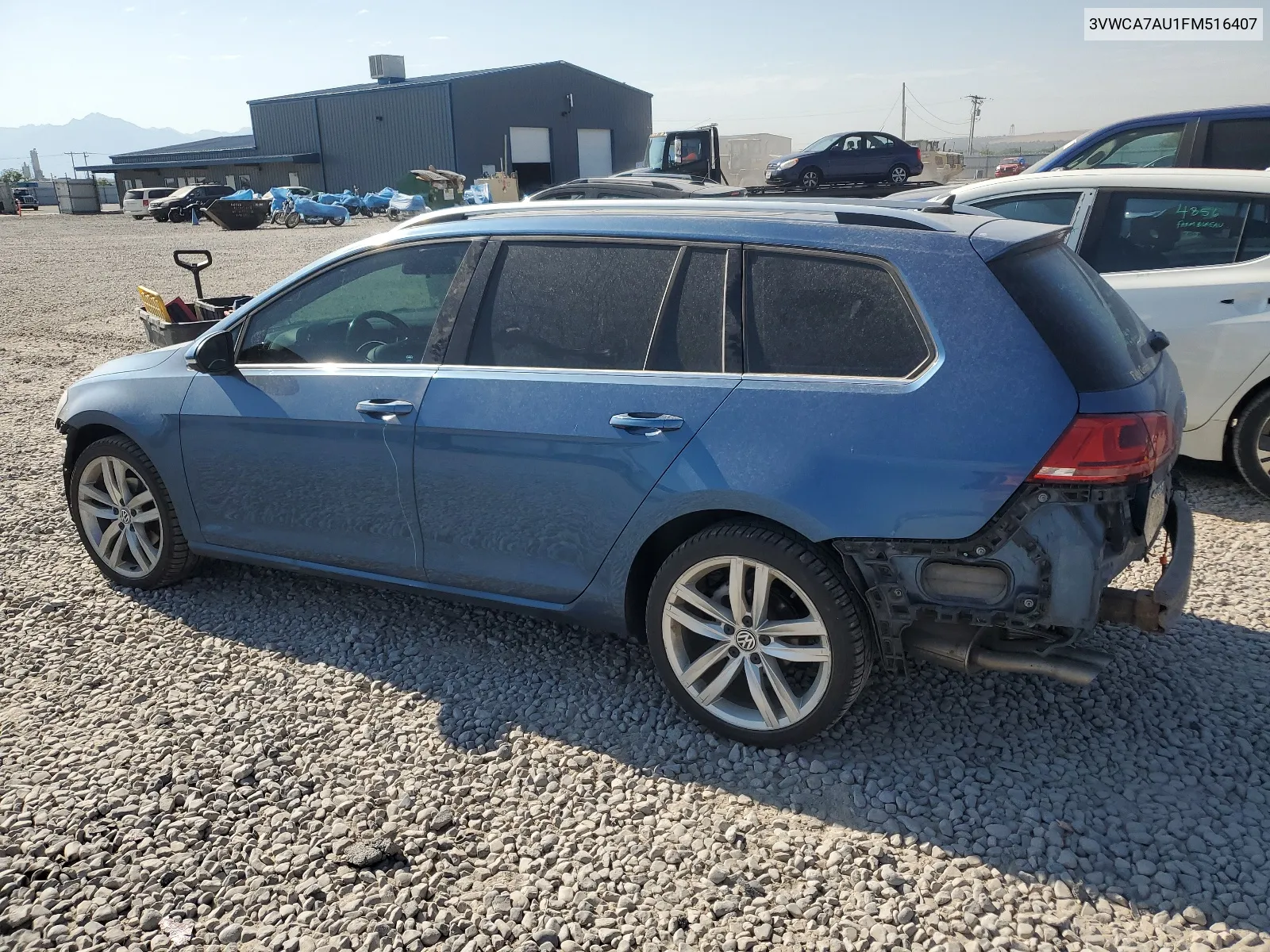 3VWCA7AU1FM516407 2015 Volkswagen Golf Sportwagen Tdi S