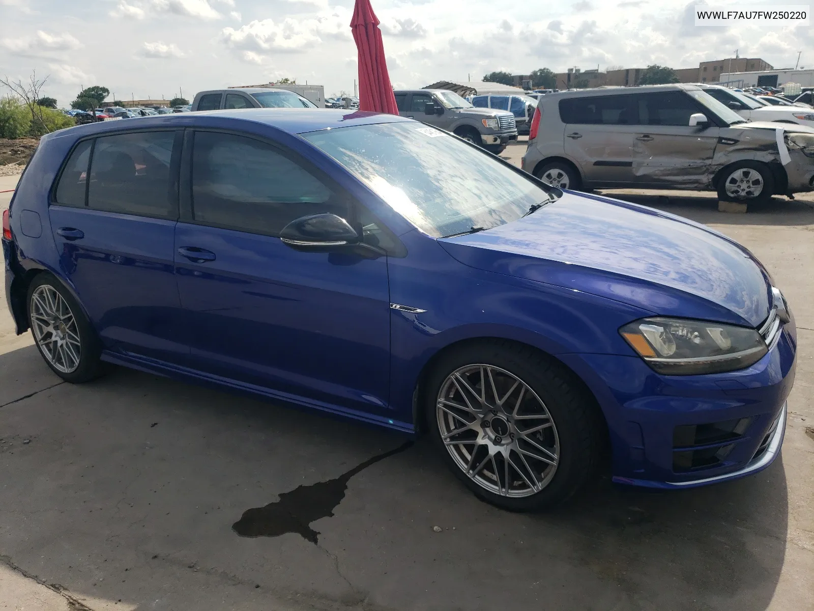 2015 Volkswagen Golf R VIN: WVWLF7AU7FW250220 Lot: 64461934