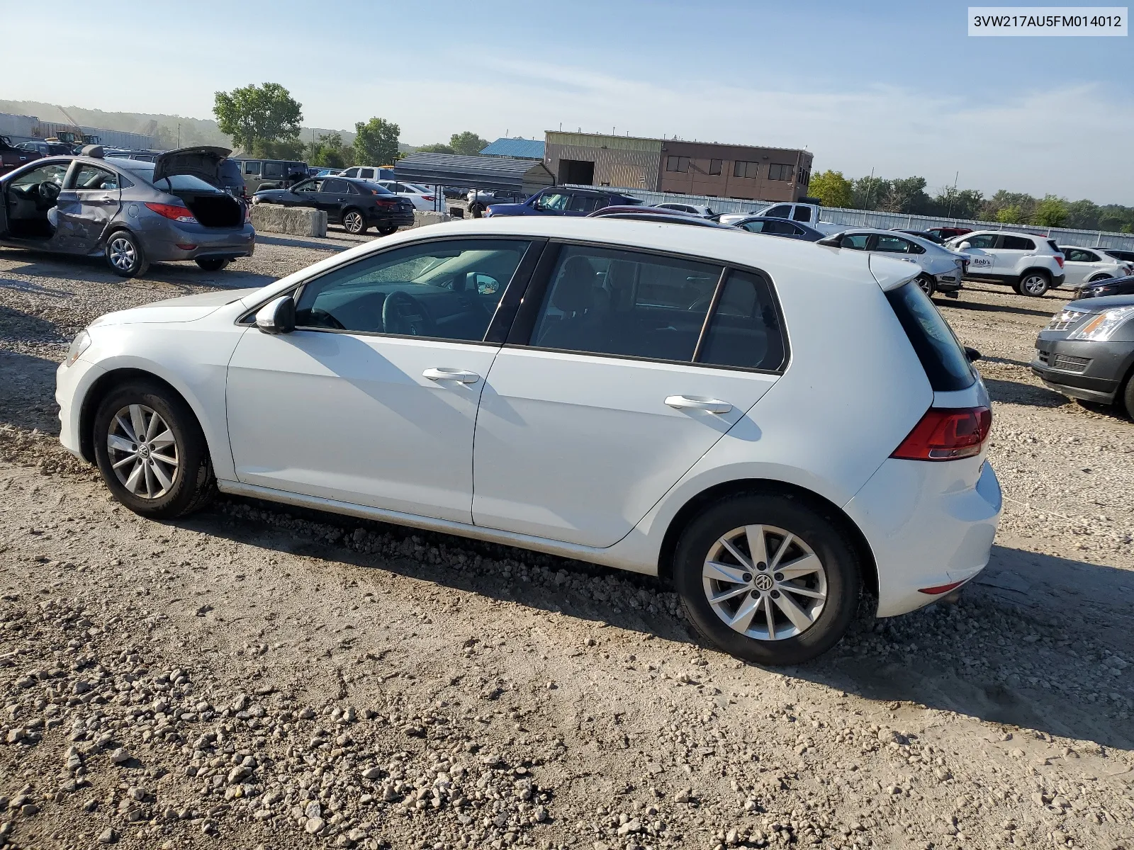 2015 Volkswagen Golf VIN: 3VW217AU5FM014012 Lot: 65687614