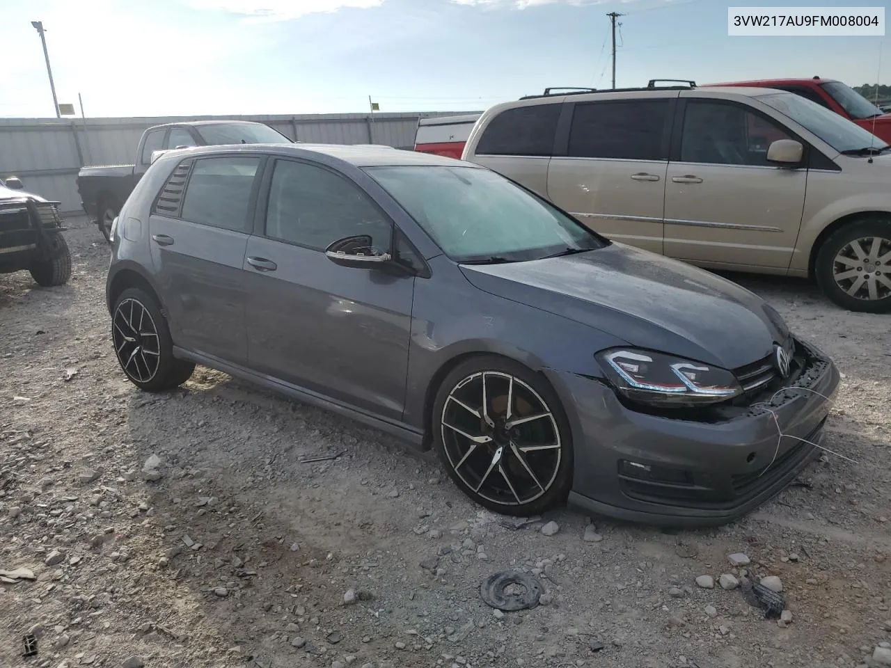 2015 Volkswagen Golf VIN: 3VW217AU9FM008004 Lot: 66306324