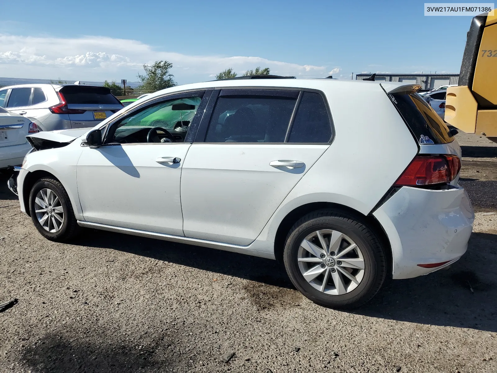 3VW217AU1FM071386 2015 Volkswagen Golf