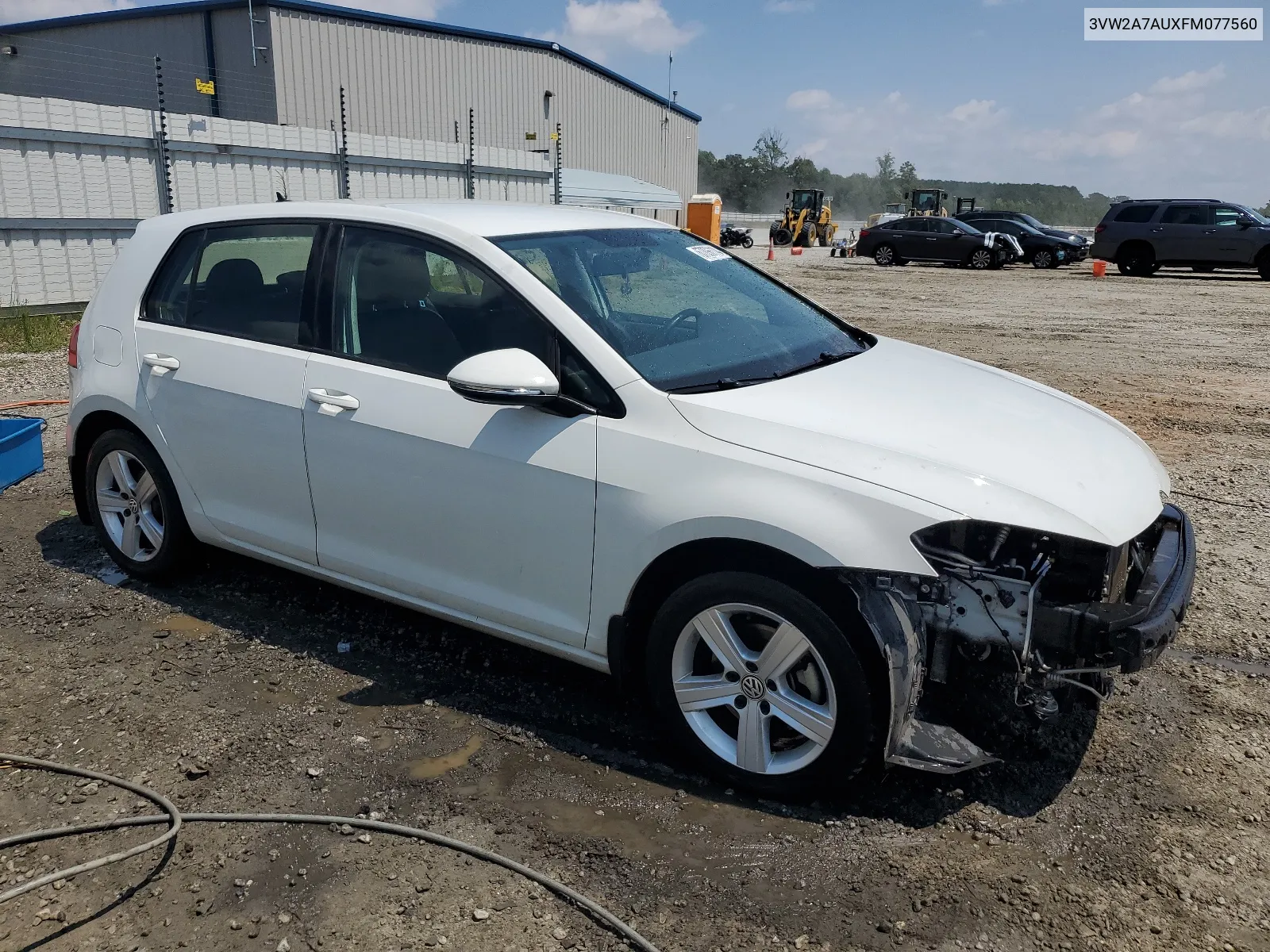 3VW2A7AUXFM077560 2015 Volkswagen Golf Tdi