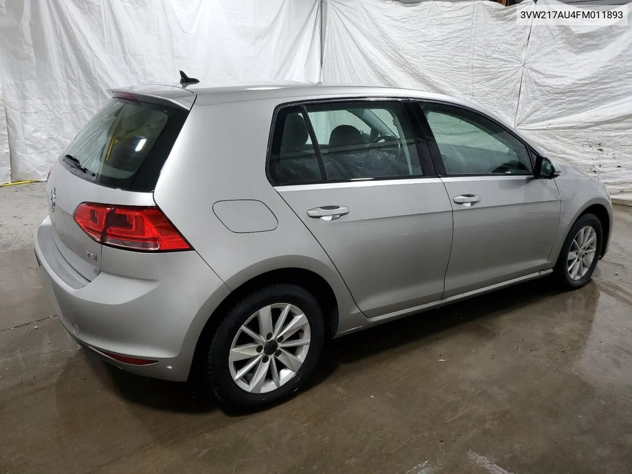 2015 Volkswagen Golf VIN: 3VW217AU4FM011893 Lot: 67995524