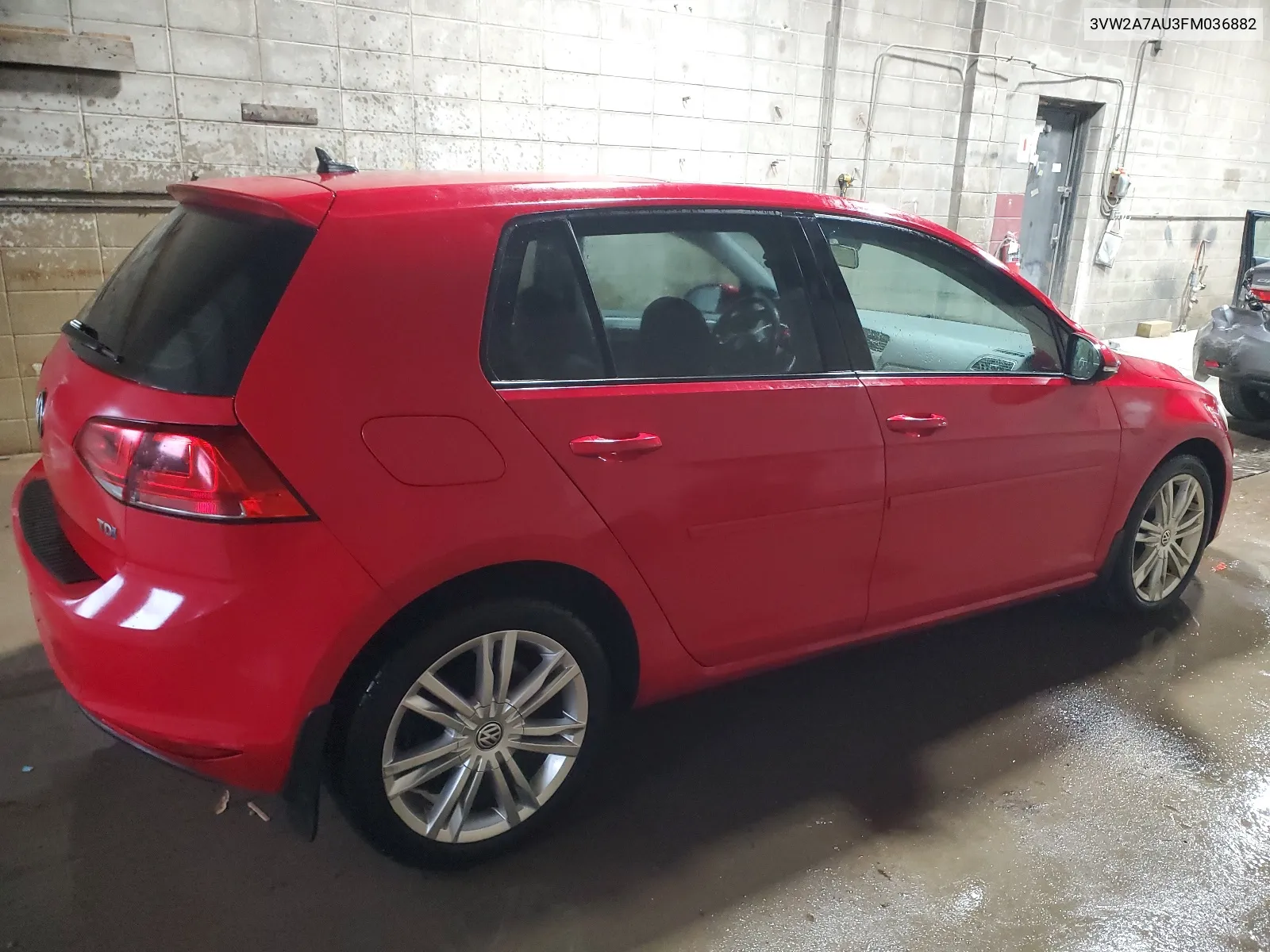 3VW2A7AU3FM036882 2015 Volkswagen Golf Tdi