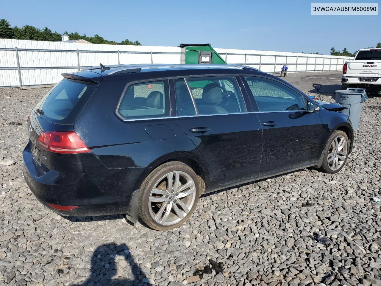 2015 Volkswagen Golf Sportwagen Tdi S VIN: 3VWCA7AU5FM500890 Lot: 69306834