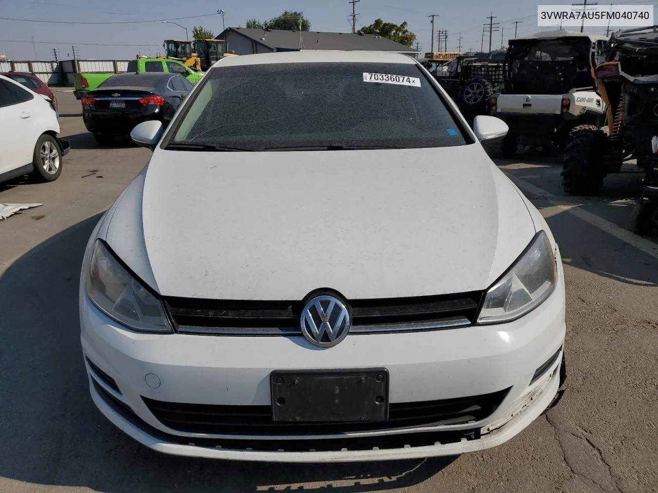 3VWRA7AU5FM040740 2015 Volkswagen Golf Tdi