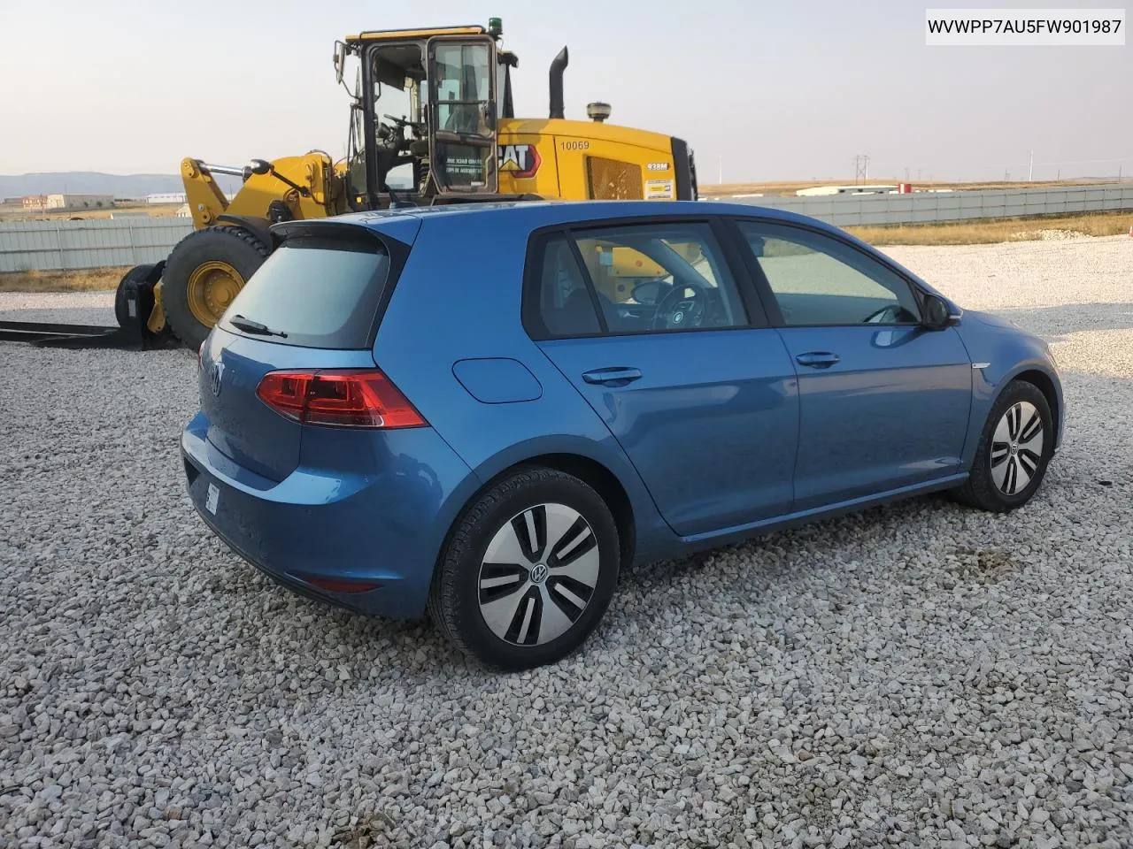 2015 Volkswagen E-Golf Sel Premium VIN: WVWPP7AU5FW901987 Lot: 70630184