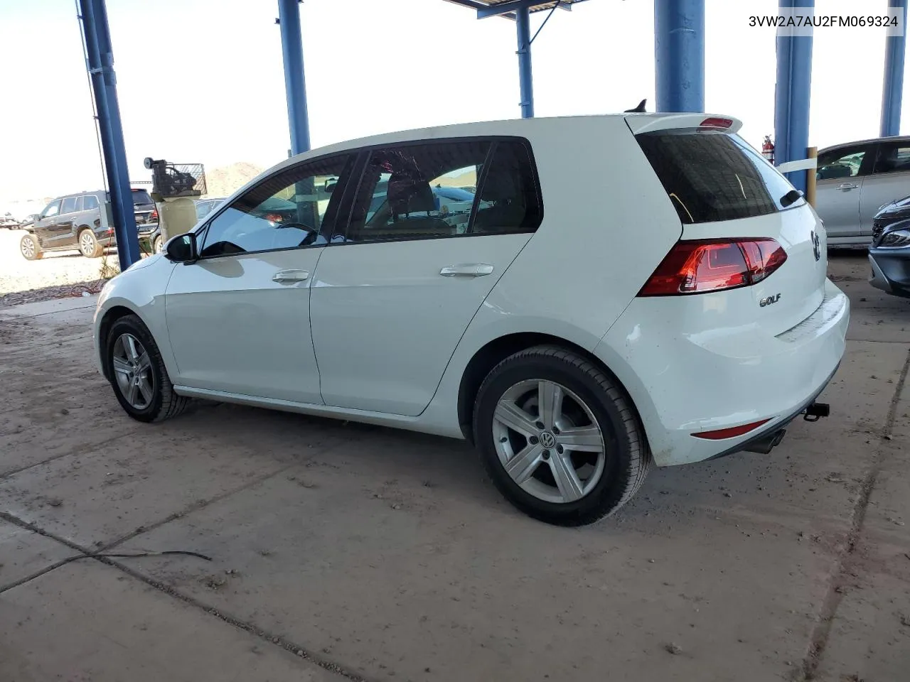 2015 Volkswagen Golf Tdi VIN: 3VW2A7AU2FM069324 Lot: 70639004