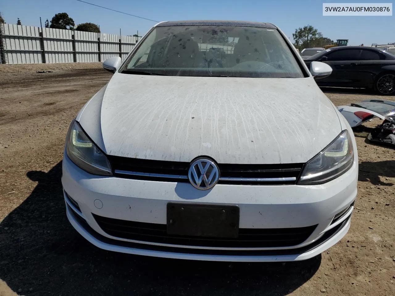 3VW2A7AU0FM030876 2015 Volkswagen Golf Tdi