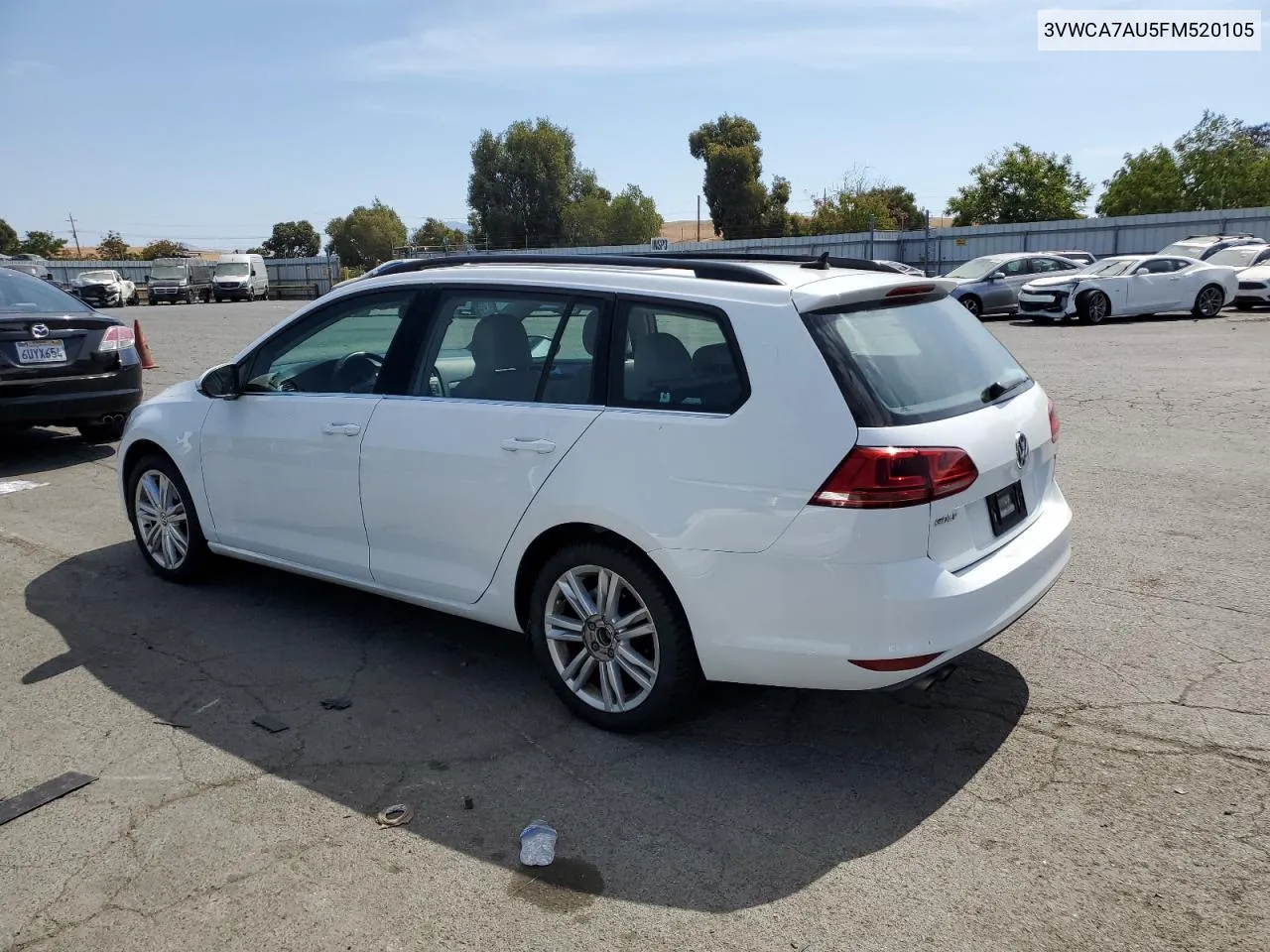 2015 Volkswagen Golf Sportwagen Tdi S VIN: 3VWCA7AU5FM520105 Lot: 71057704