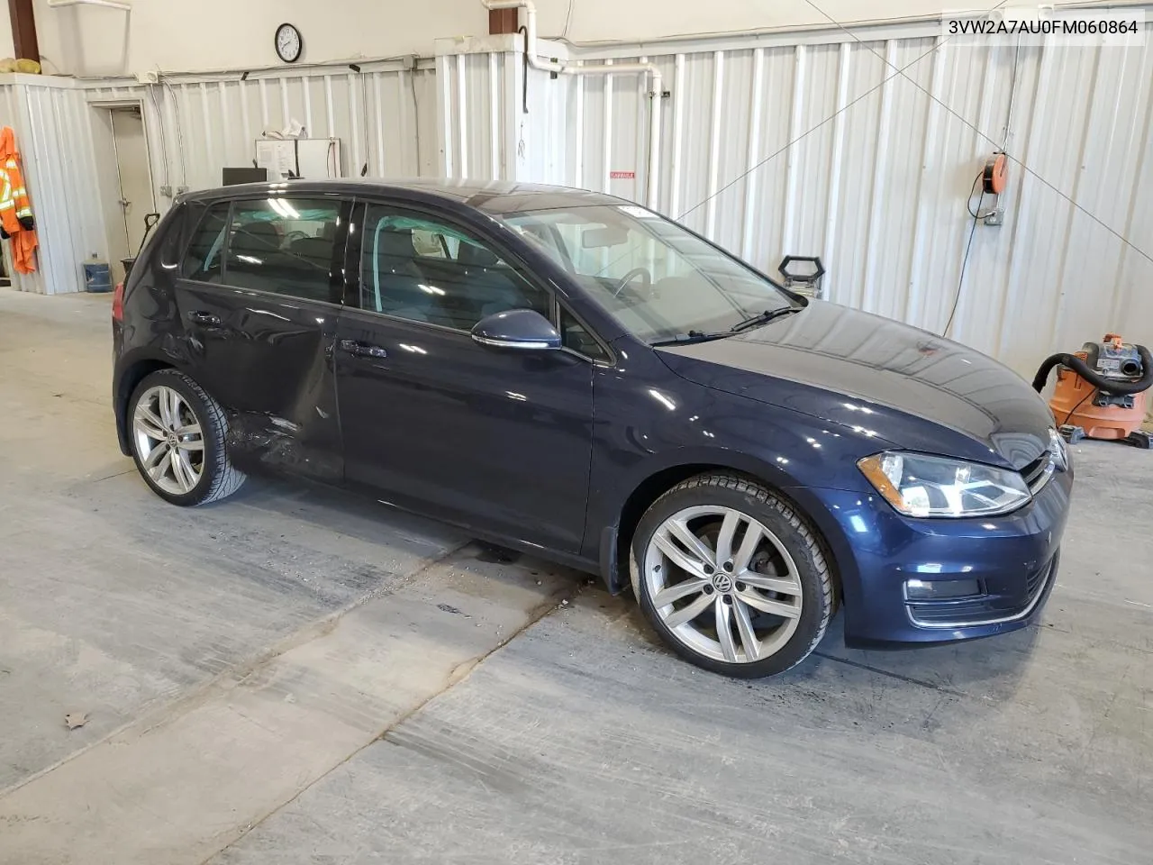 2015 Volkswagen Golf Tdi VIN: 3VW2A7AU0FM060864 Lot: 71241874