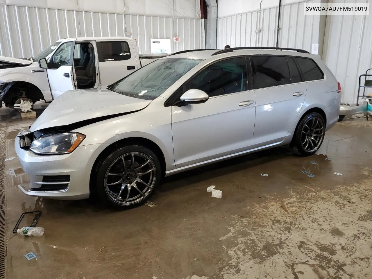 3VWCA7AU7FM519019 2015 Volkswagen Golf Sportwagen Tdi S