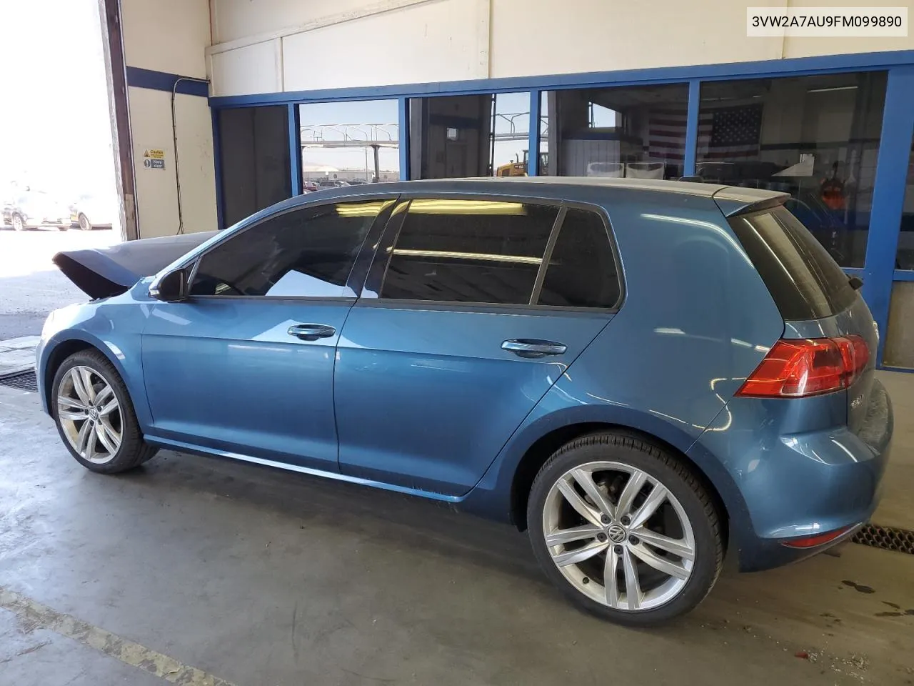 2015 Volkswagen Golf Tdi VIN: 3VW2A7AU9FM099890 Lot: 71664114