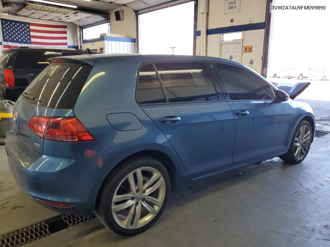 3VW2A7AU9FM099890 2015 Volkswagen Golf Tdi