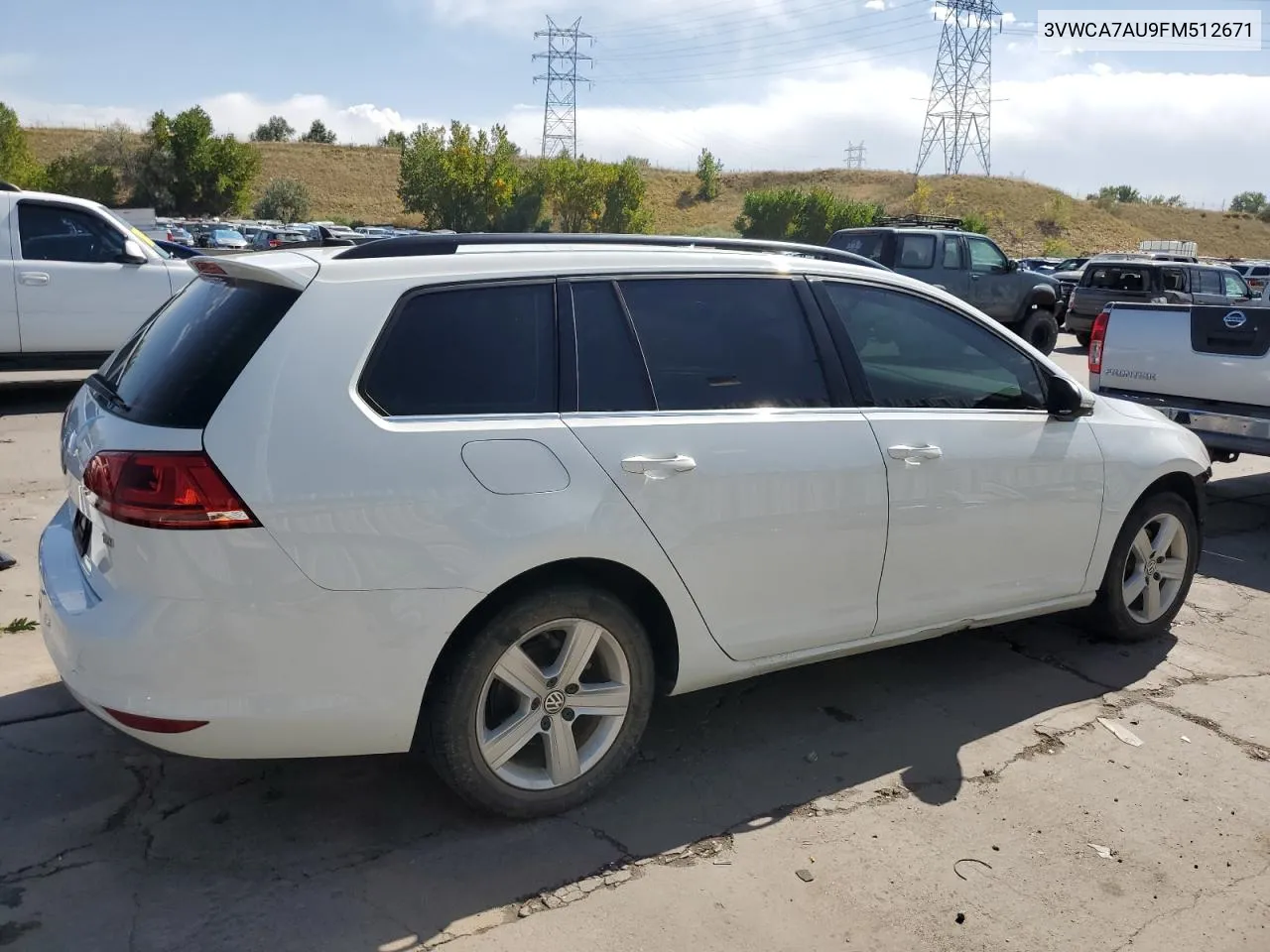 2015 Volkswagen Golf Sportwagen Tdi S VIN: 3VWCA7AU9FM512671 Lot: 72091414