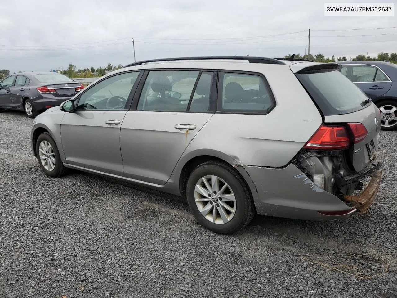 2015 Volkswagen Golf Sportwagen Tdi S VIN: 3VWFA7AU7FM502637 Lot: 72319974