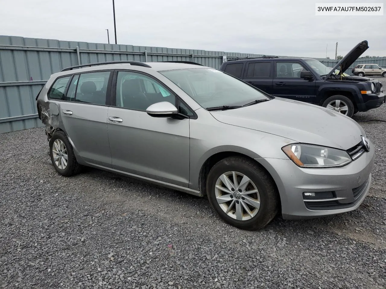 2015 Volkswagen Golf Sportwagen Tdi S VIN: 3VWFA7AU7FM502637 Lot: 72319974