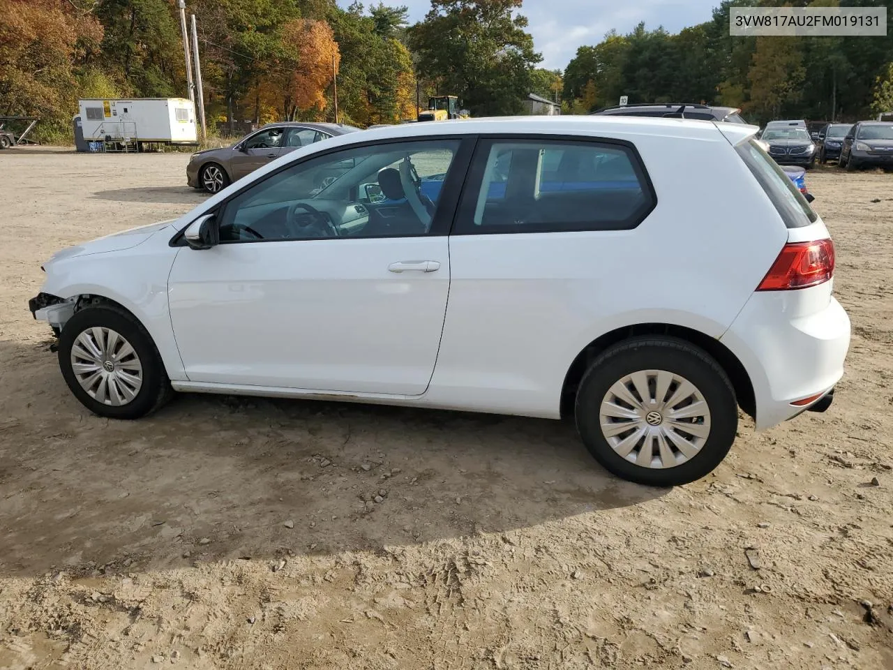 2015 Volkswagen Golf VIN: 3VW817AU2FM019131 Lot: 72619914