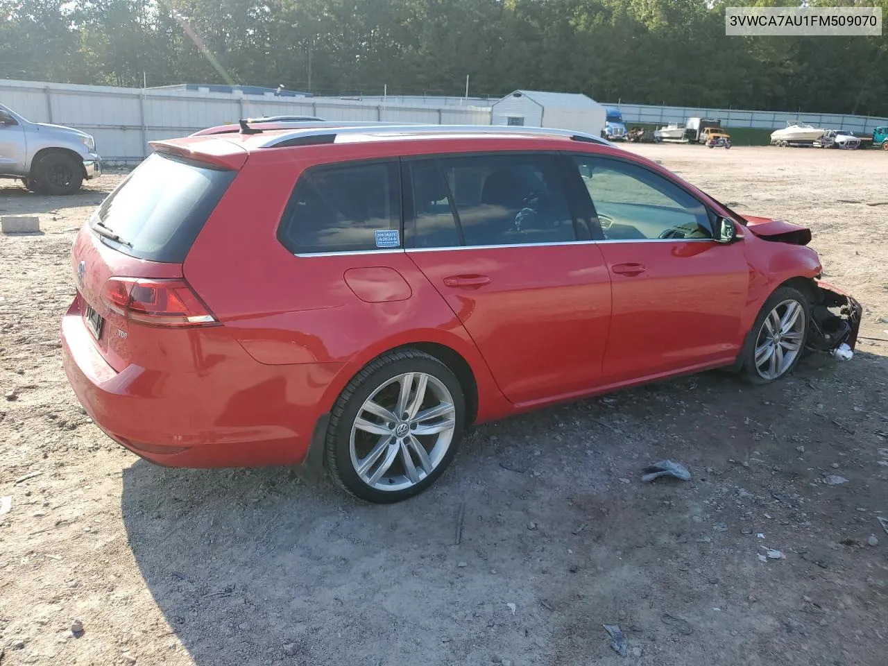 3VWCA7AU1FM509070 2015 Volkswagen Golf Sportwagen Tdi S