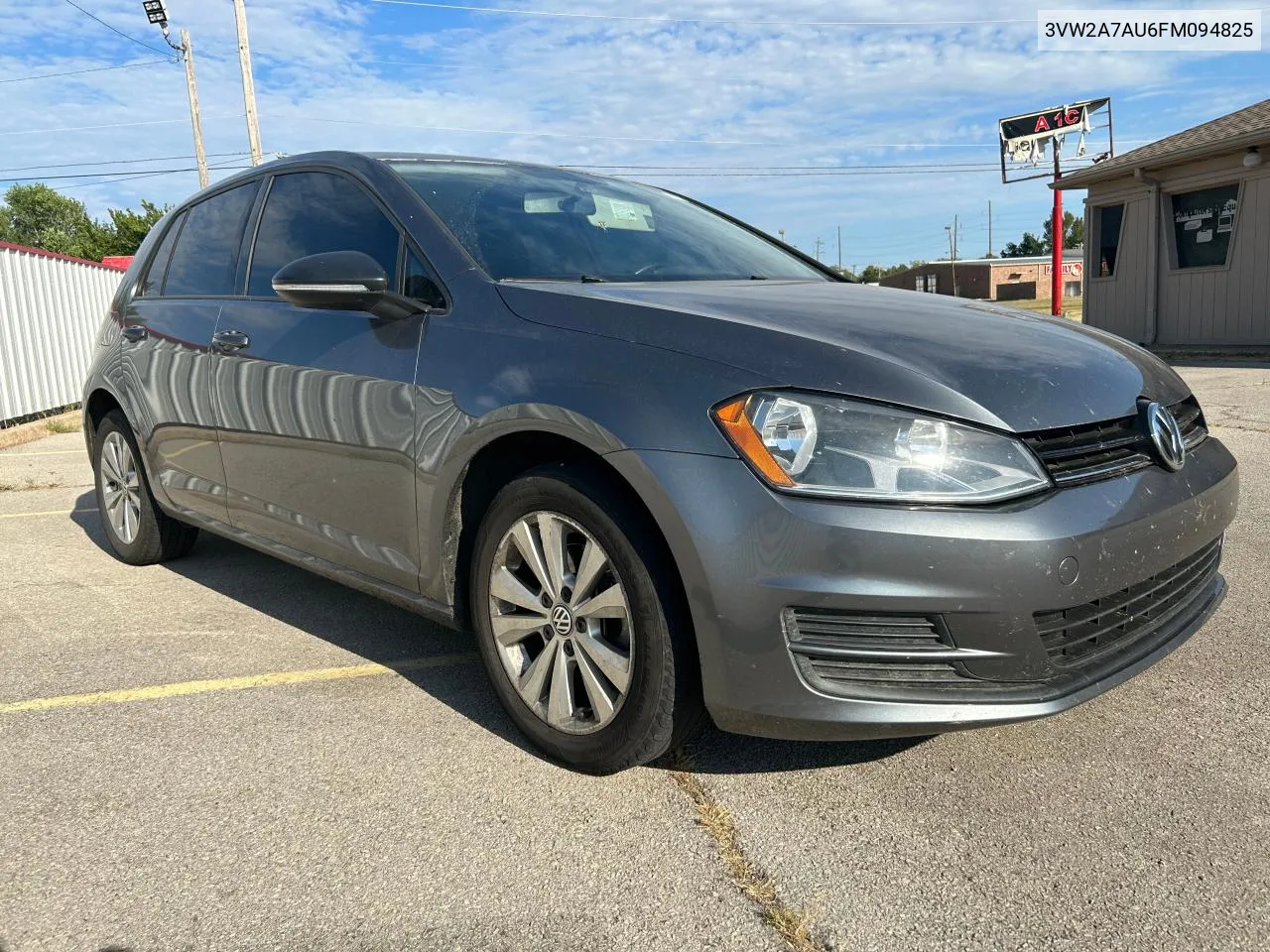 2015 Volkswagen Golf Tdi VIN: 3VW2A7AU6FM094825 Lot: 72826034