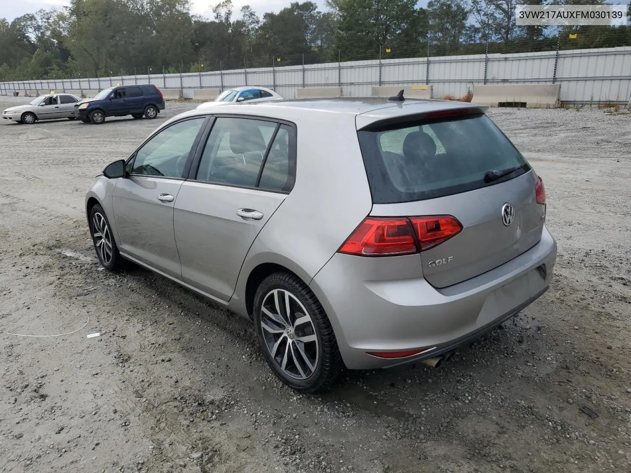 2015 Volkswagen Golf VIN: 3VW217AUXFM030139 Lot: 72945414