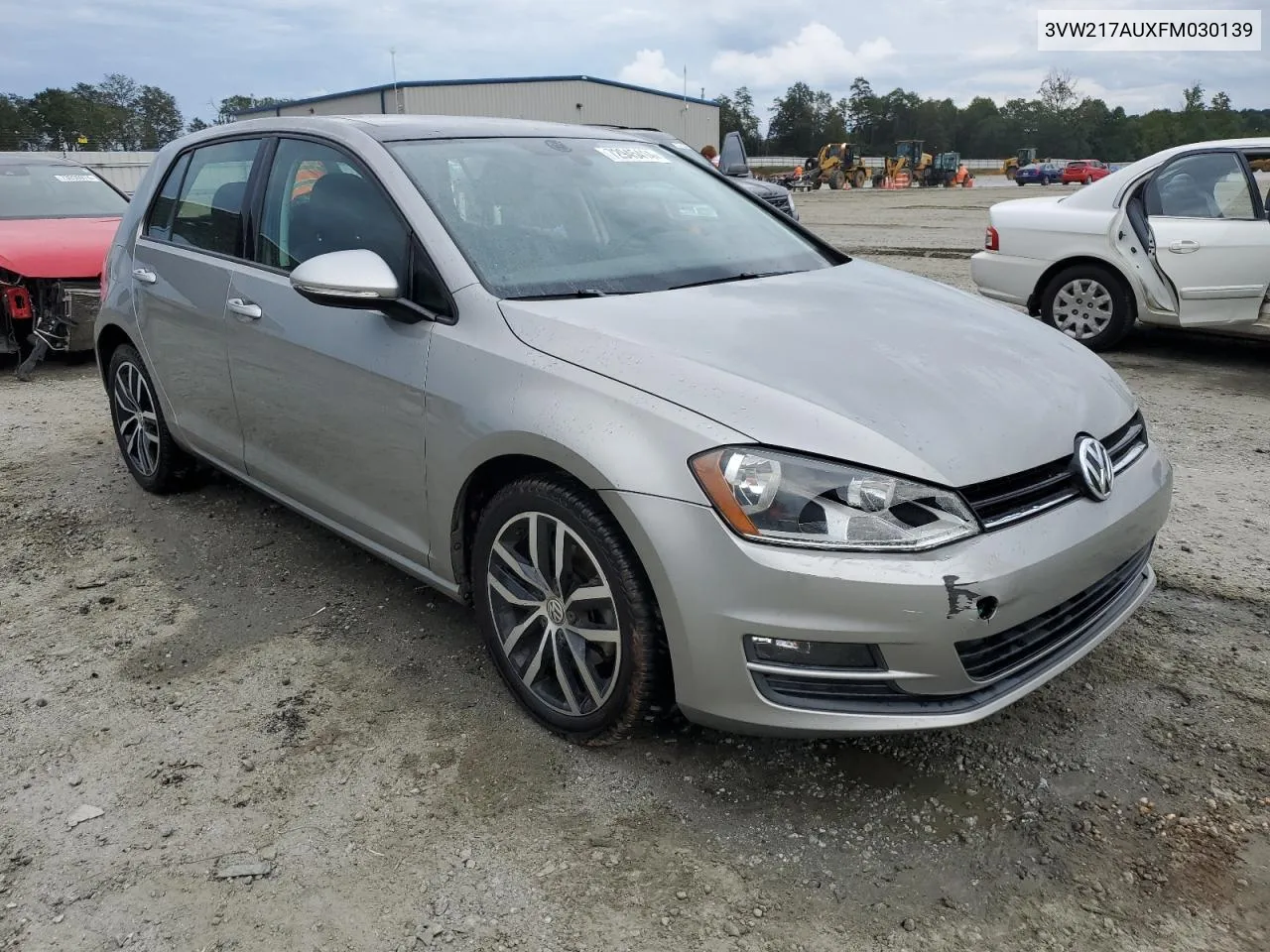 2015 Volkswagen Golf VIN: 3VW217AUXFM030139 Lot: 72945414