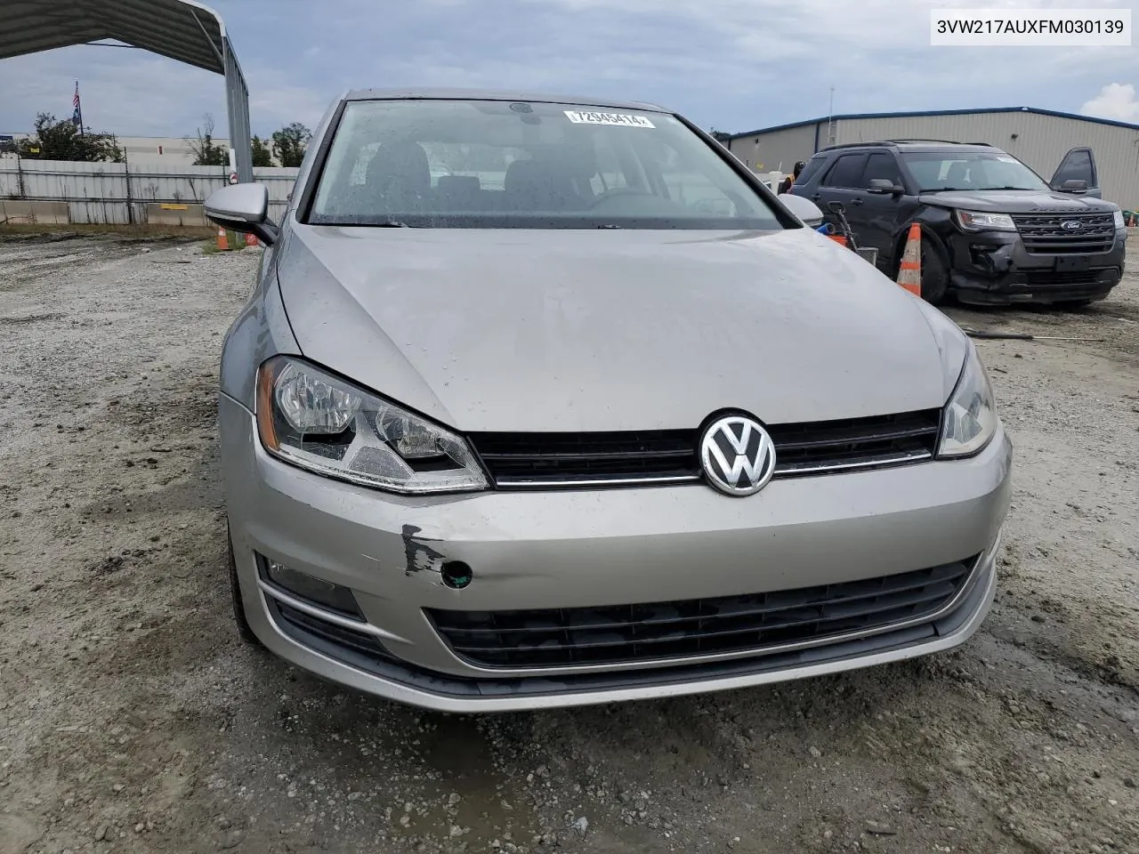 2015 Volkswagen Golf VIN: 3VW217AUXFM030139 Lot: 72945414