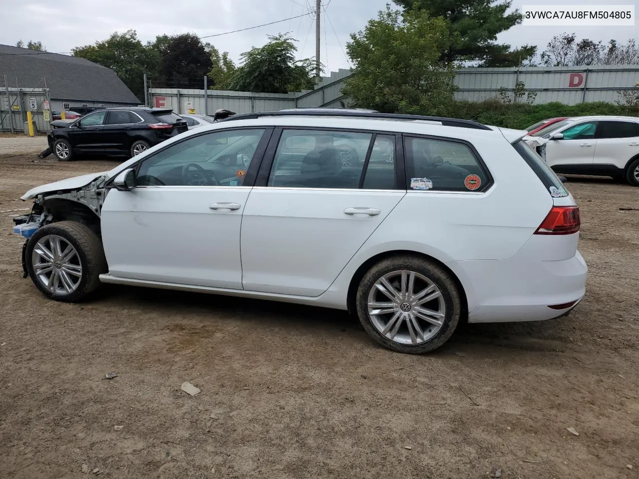 2015 Volkswagen Golf Sportwagen Tdi S VIN: 3VWCA7AU8FM504805 Lot: 73208854