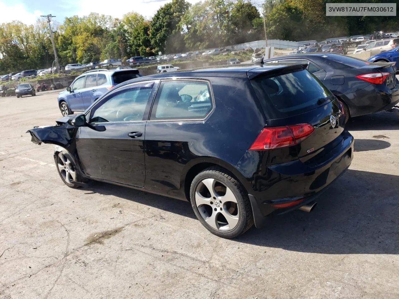 2015 Volkswagen Golf VIN: 3VW817AU7FM030612 Lot: 73457294