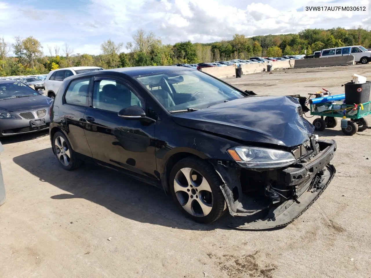 2015 Volkswagen Golf VIN: 3VW817AU7FM030612 Lot: 73457294