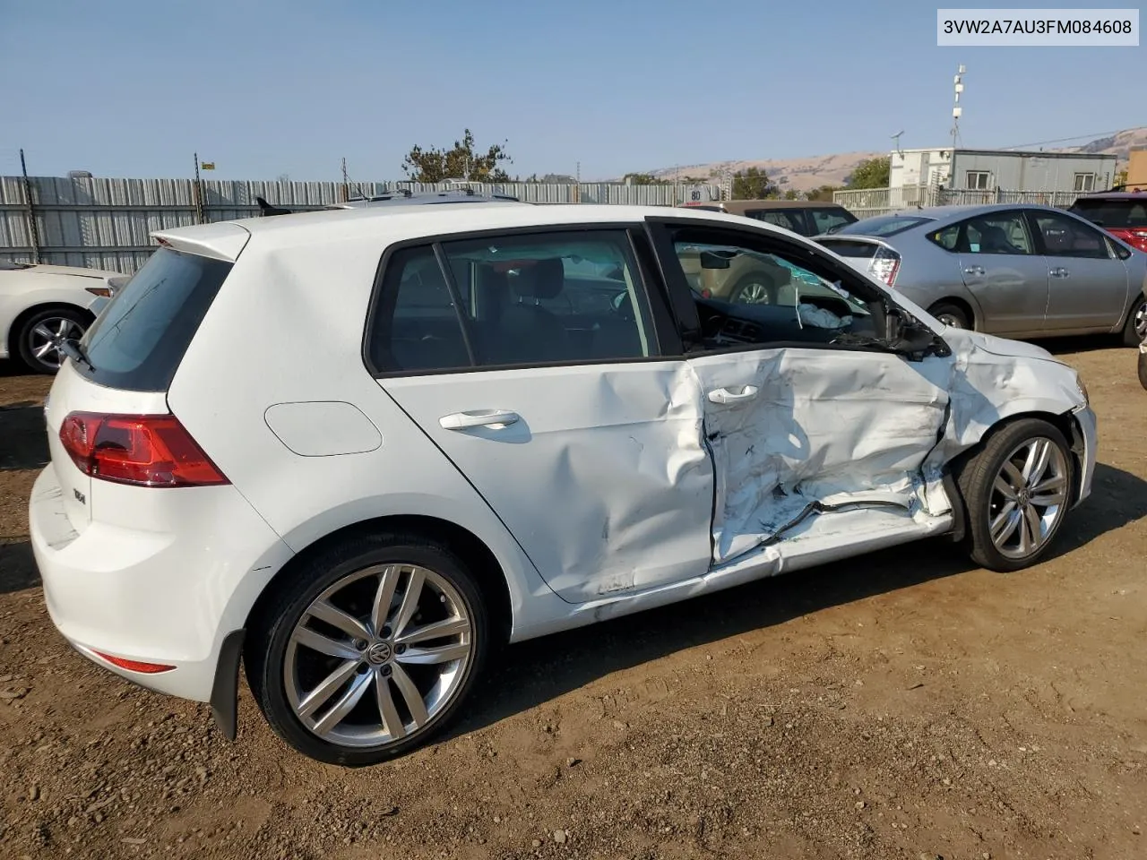 2015 Volkswagen Golf Tdi VIN: 3VW2A7AU3FM084608 Lot: 73777394