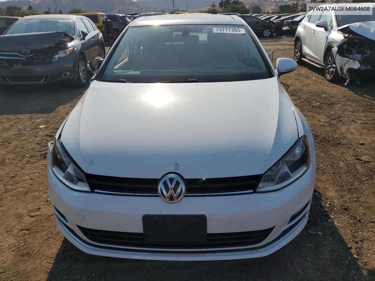 3VW2A7AU3FM084608 2015 Volkswagen Golf Tdi