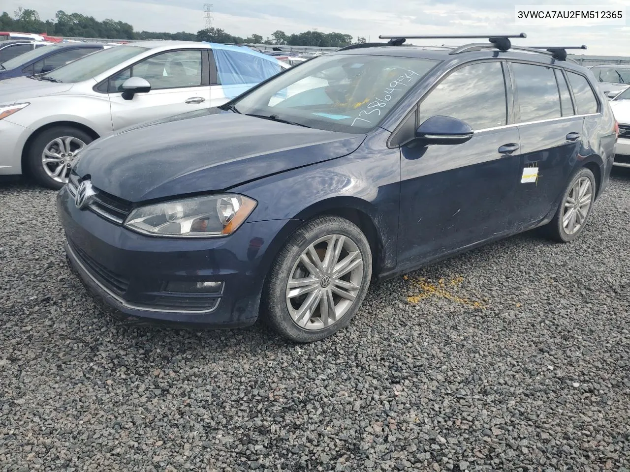 2015 Volkswagen Golf Sportwagen Tdi S VIN: 3VWCA7AU2FM512365 Lot: 73864954