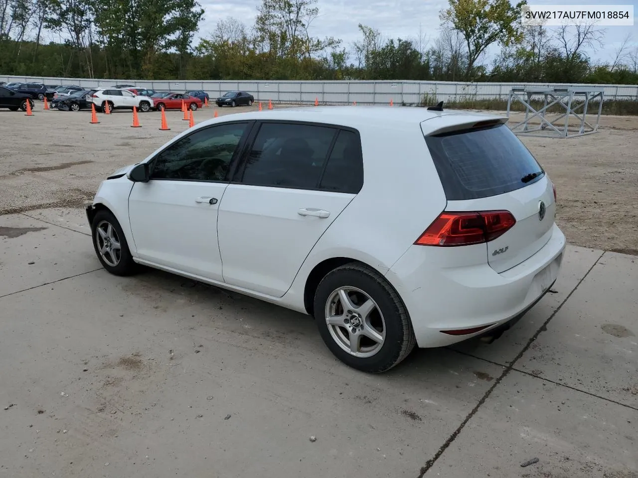 2015 Volkswagen Golf VIN: 3VW217AU7FM018854 Lot: 74257154